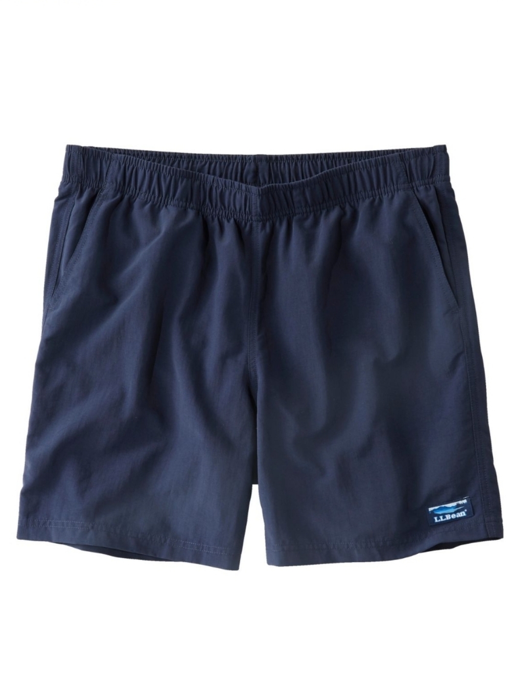 L.L.Bean Swim Trunks Navy Blue Size Medium